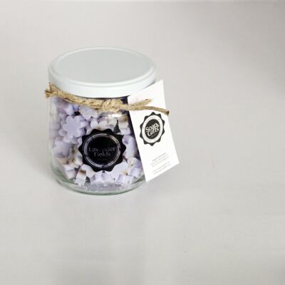4 x pots of mini hand soaps 'Lavender Fields'