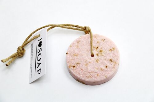 I Love Soap' 5 x mandela soaps 'Wild Roses'