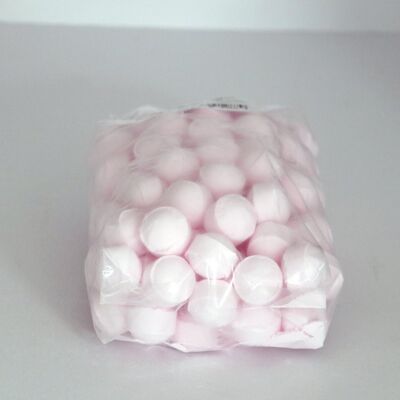 1 kg bag of mini bath bombs 'Wild Roses'