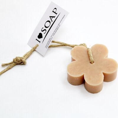 I Love Soap' 5 x flower soaps 'Sweet Vanilla'