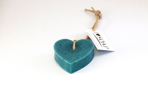 I Love Soap' 5 x soap hearts 'Italian Spring'