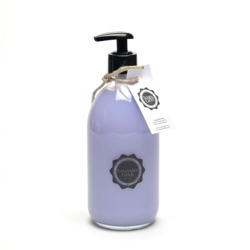 4 x bottles hand soap 'Lavender Fields'