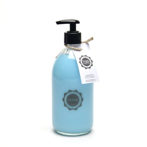 4 x bottles hand soap 'Ocean'