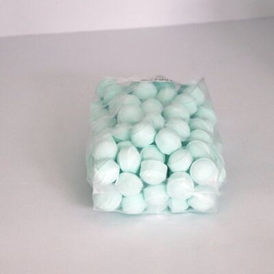 1 kg bag of mini bath bombs 'Melon'