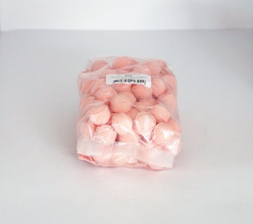 1 kg bag of mini bath bombs 'Mango'