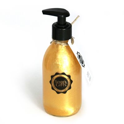 5 x glass bottles of hand soap Gold (5 x 240 ml)
