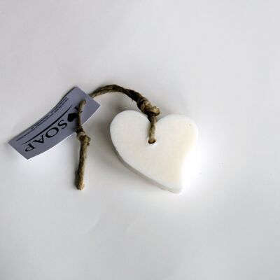 I Love Soap' Ibiza 5 x Heart soaps 'Clean Cotton'