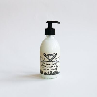 5 x Pump Bottles After Shave Balm 'Sweetwood'