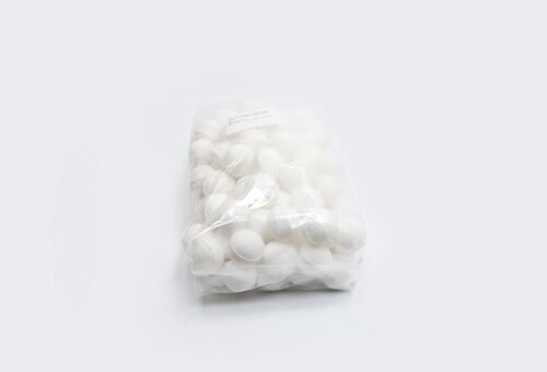 1 kg bag of mini bath bombs 'Coconut'