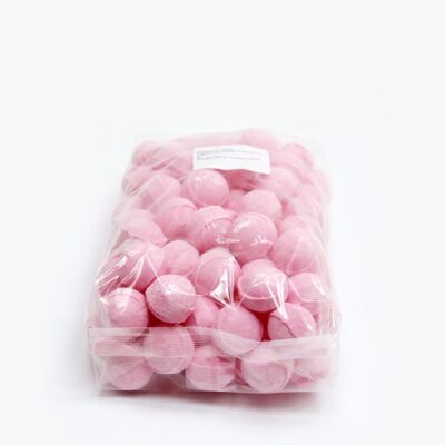 1 kg bag of mini bath bombs 'Strawberry'