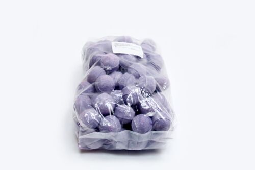1 kg bag of mini bath bombs 'Passion Fruit'