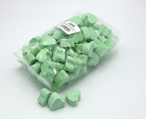 1 kg bag of mini bath bomb hearts 'Jasmine'