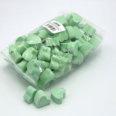 1 kg bag of mini bath bomb hearts 'Jasmine'