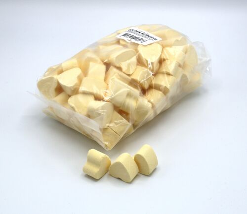 1 kg bag of mini bath bomb hearts 'Golden Moments'