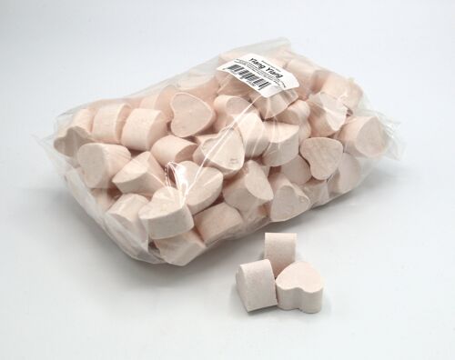 1 kg bag of mini bath bomb hearts 'Ylang Ylang'