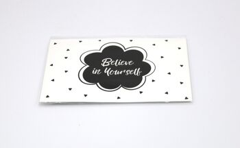 4 x Sachet parfumé Cartes de vœux « Believe in Yourself »