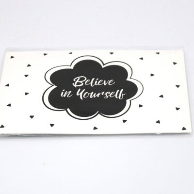 4 x Scent Sachet Greeting Cards 'Believe in Yourself'