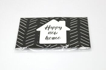 4 x Sachet parfumé Cartes de vœux 'Happy New Home'