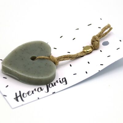 6 x Soap Greeting Tags 'Hoera Jarig'