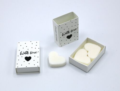 6 x Boxes Doosje Vol Zeep 'With Love'
