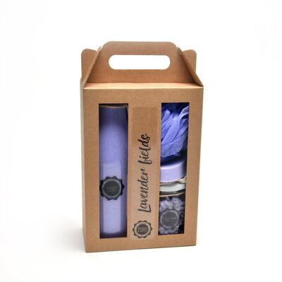 4 x gift sets maxi 'Lavender Fields'