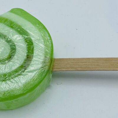 6 x Soap Lollipops Lemon and Lime (green)