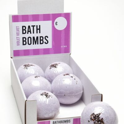 Bathbomb/Bruisbal Violet Velvet