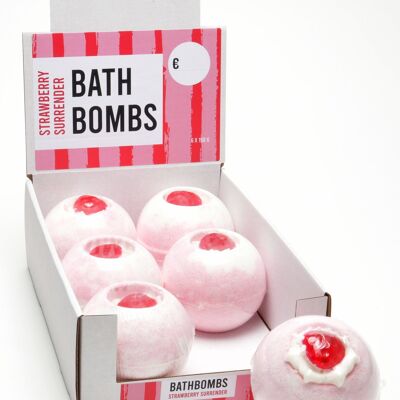 Bathbomb/bruisbal Strawberry surrender