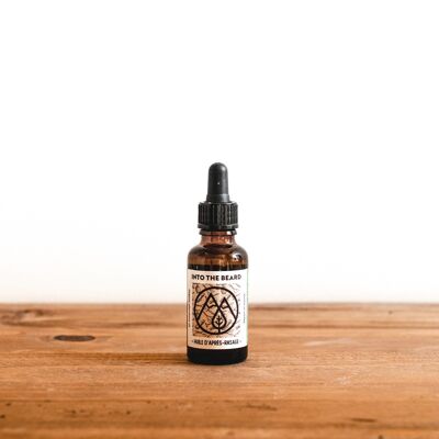 Organic after-shave oil