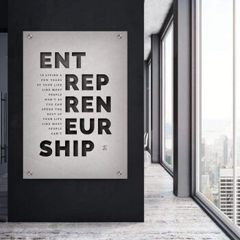 Entrepreneuriat - Plexiglas - 60 x 90 cm 2