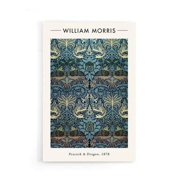 William Morris - Paon et Dragon - Plexiglas - 60 x 90 cm 7