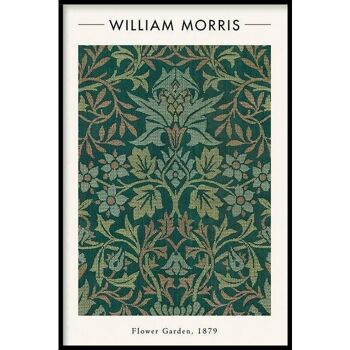 William Morris - Jardin de fleurs - Toile - 60 x 90 cm 1