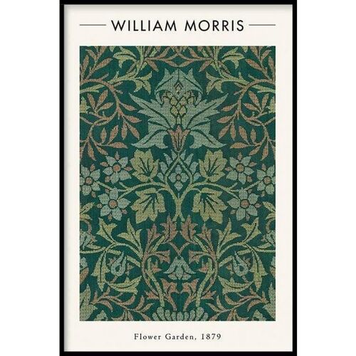 William Morris - Flower Garden - Plexiglas - 60 x 90 cm
