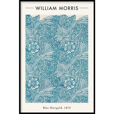 William Morris - Calendula blu - Plexiglass - 40 x 60 cm