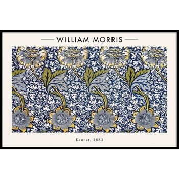 William Morris - Kennet - Affiche encadrée - 40 x 60 cm 1