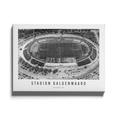 Stadium Galgenwaard '73 - Poster framed - 40 x 60 cm