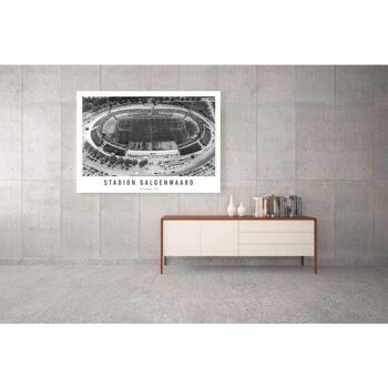 Stade Galgenwaard '73 - Plexiglas - 60 x 90 cm 2