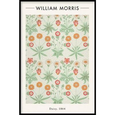 William Morris - Daisy - Póster enmarcado - 40 x 60 cm