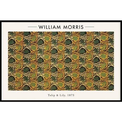 William Morris - Tulipano e Giglio - Poster - 40 x 60 cm