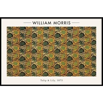 William Morris - Tulipe et Lys - Affiche - 40 x 60 cm 1