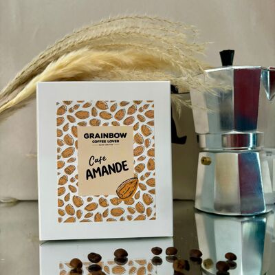 Café aromatisé Amandes grillées - Box 10 monofiltres