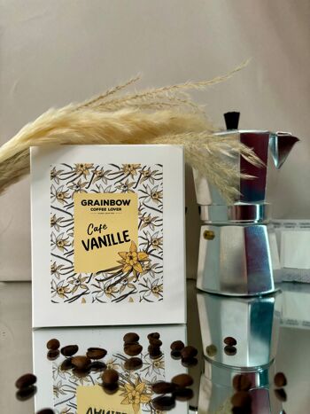 Café aromatisé Vanille - Box 10 monofiltres 1