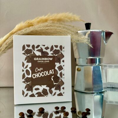 Café sabor chocolate - Caja 10 filtros individuales