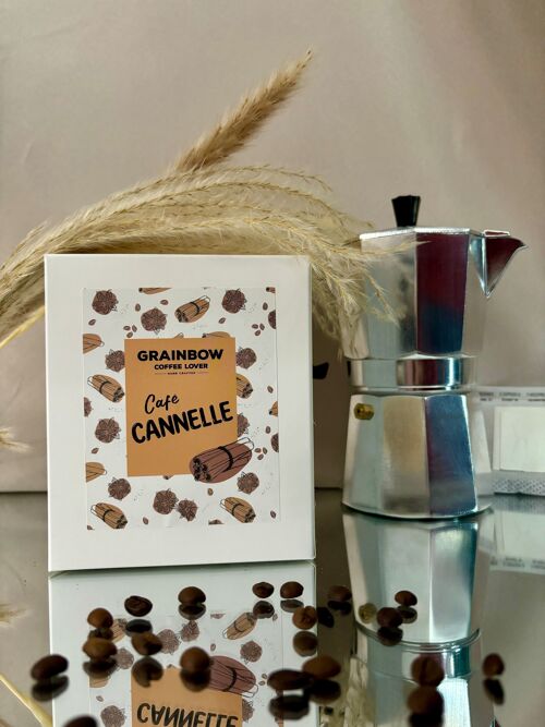 Café aromatisé Cannelle - Box 10 monofiltres