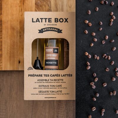 Chocolate latte box