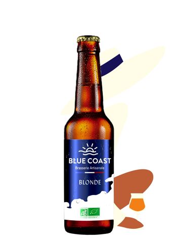 Bière Artisanale - Blonde - Pale Ale- Bouteille 33 cl -BIO-4.9% 2