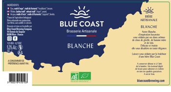 Bière Artisanale - Blanche - Bouteille 33 cl - BIO - 5.3% 4