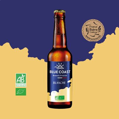 Cerveza Artesanal - Blanca - Botella 33 cl - ECOLÓGICA - 5,3%