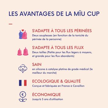 Cup menstruelle - P'tite Minote souple 18mL 7