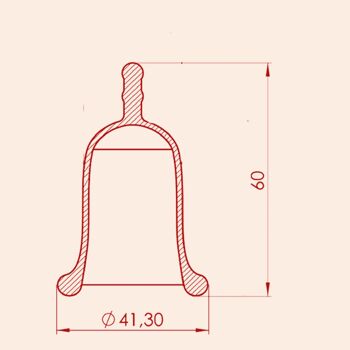 Menstrual cup - P'tite Minote flexible 18mL 4